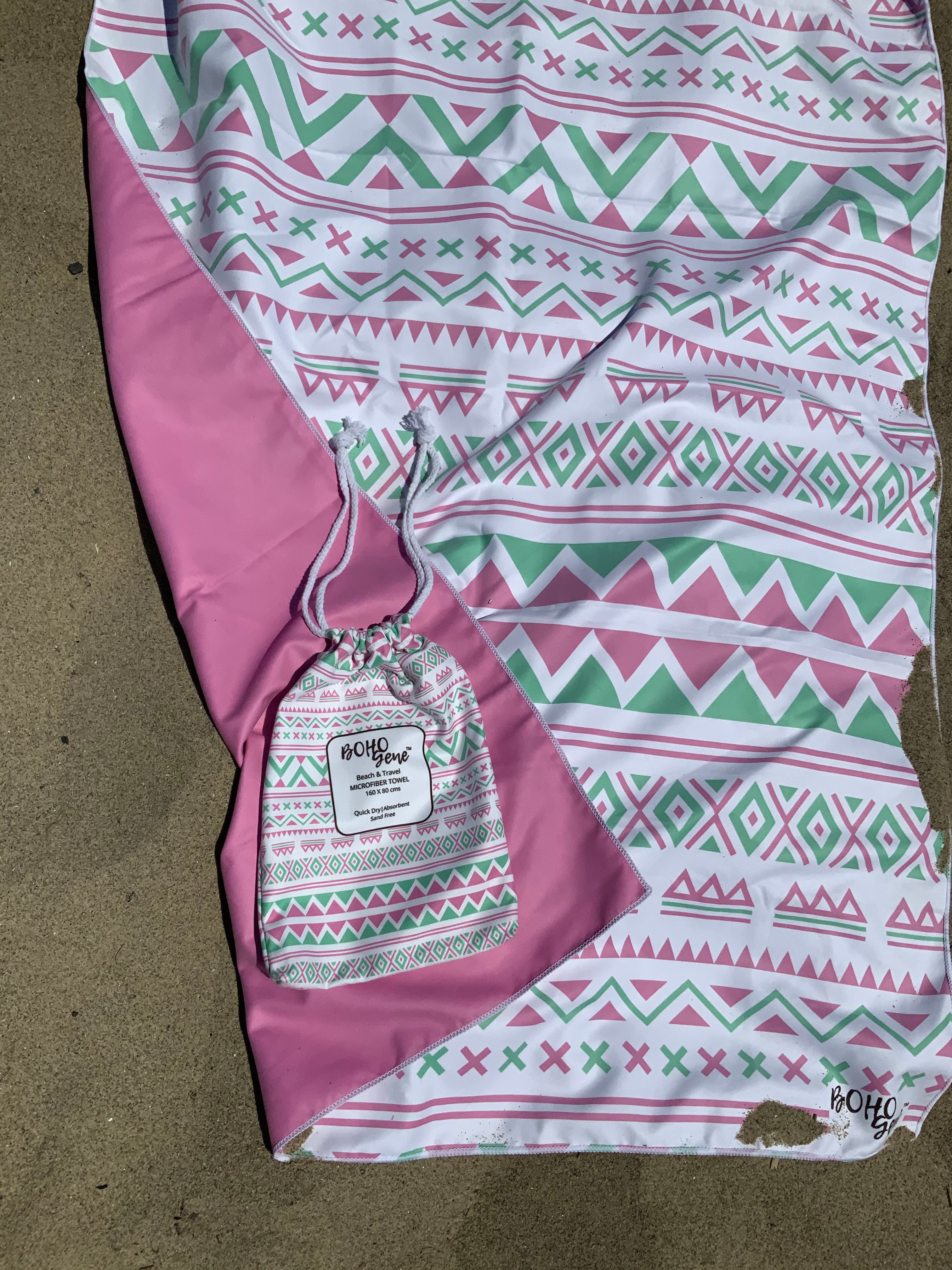 TAHITI Printed Beach Towel